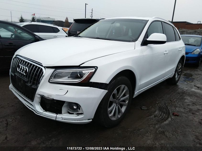 2014 Audi Q5 2.0L Progressiv VIN: WA1LFCFP4EA071215 Lot: 11873722