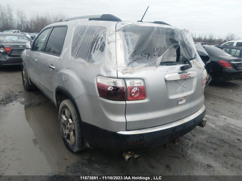 2010 GMC Acadia Sle2 VIN: 1GKLVLED9AJ142438 Lot: 11873891