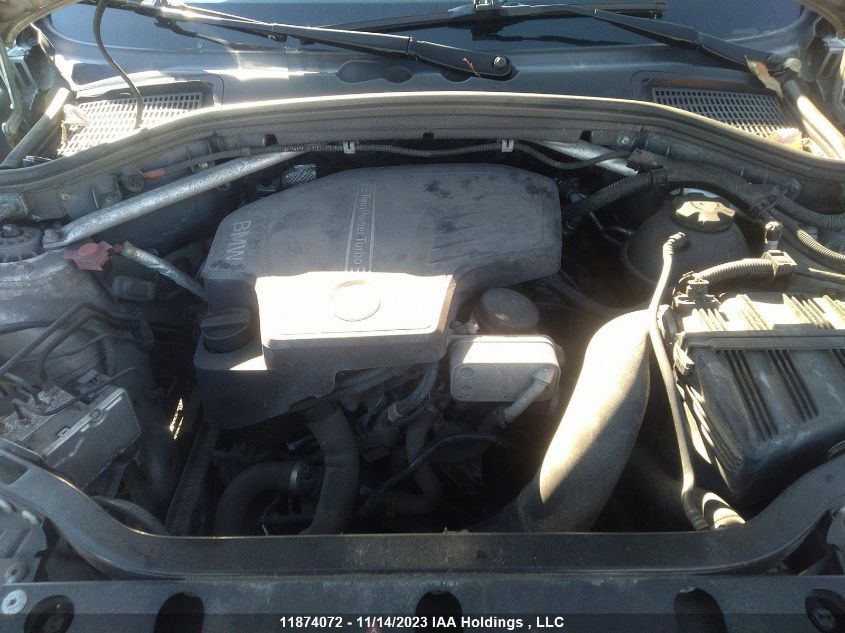 2014 BMW X3 xDrive28I VIN: 5UXWX9C5XE0D12563 Lot: 11874072