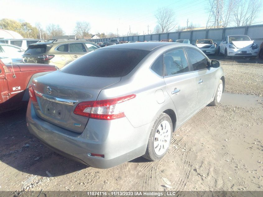 2014 Nissan Sentra S/Sv/Sr/Sl VIN: 3N1AB7AP5EL629754 Lot: 11874116