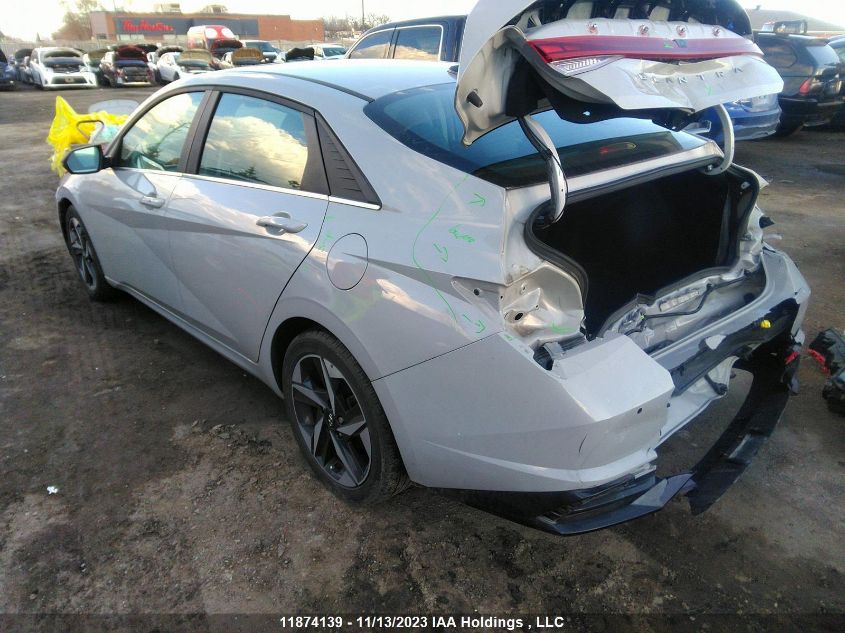 2022 Hyundai Elantra Ultimate Ivt VIN: KMHLN4AG8NU283731 Lot: 11874139