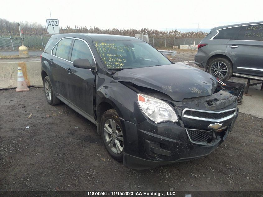 2014 Chevrolet Equinox VIN: 2GNFLEEK2E6341365 Lot: 11874240