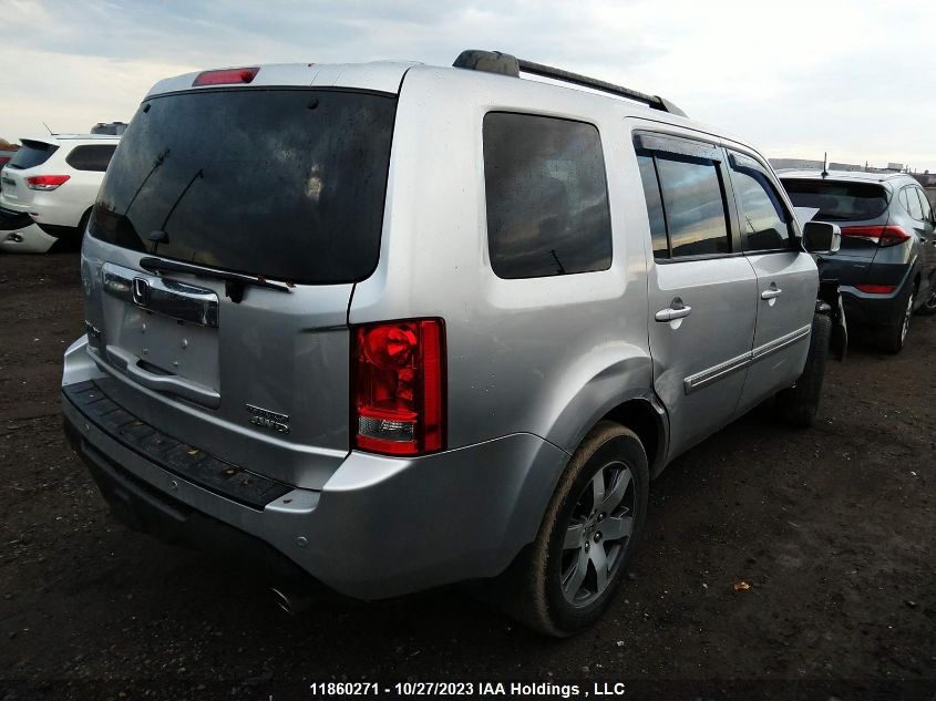 2013 Honda Pilot Touring VIN: 5FNYF4H90DB505149 Lot: 11860271X