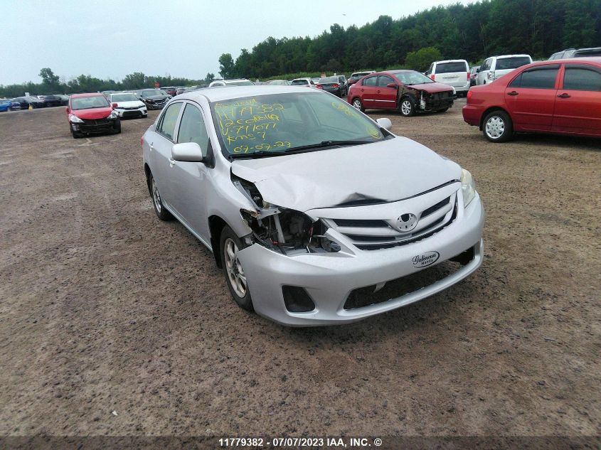 2012 Toyota Corolla S/Le VIN: 2T1BU4EE2CC797077 Lot: 11779382X