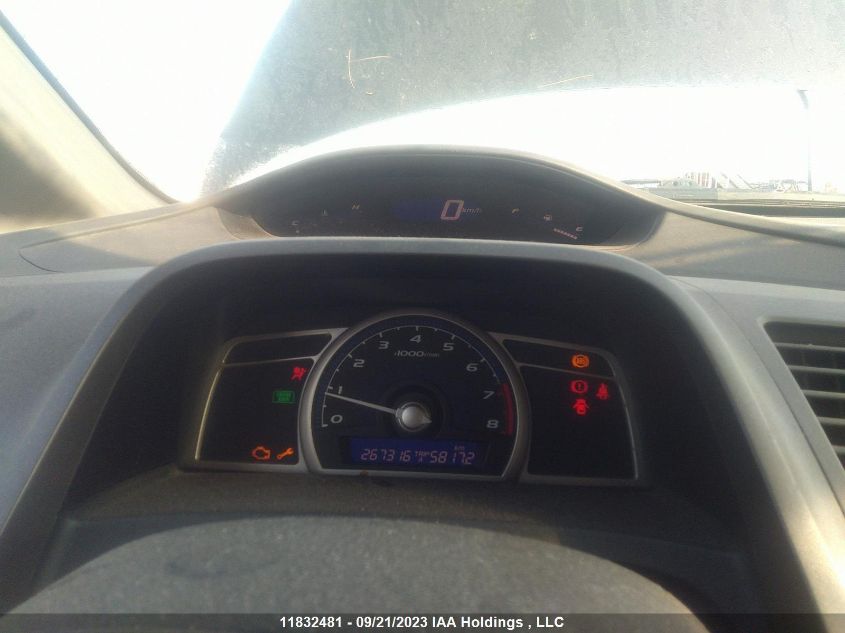 2010 Honda Civic Sdn Dx-G VIN: 2HGFA1E40AH037444 Lot: 11832481X