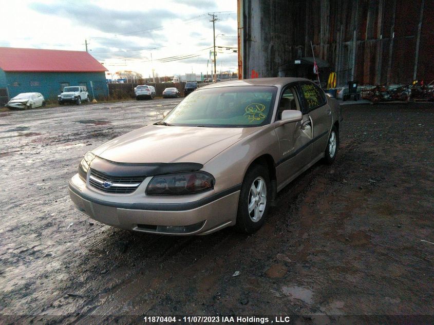 2003 Chevrolet Impala Ls VIN: 2G1WH52K739213755 Lot: 11870404X