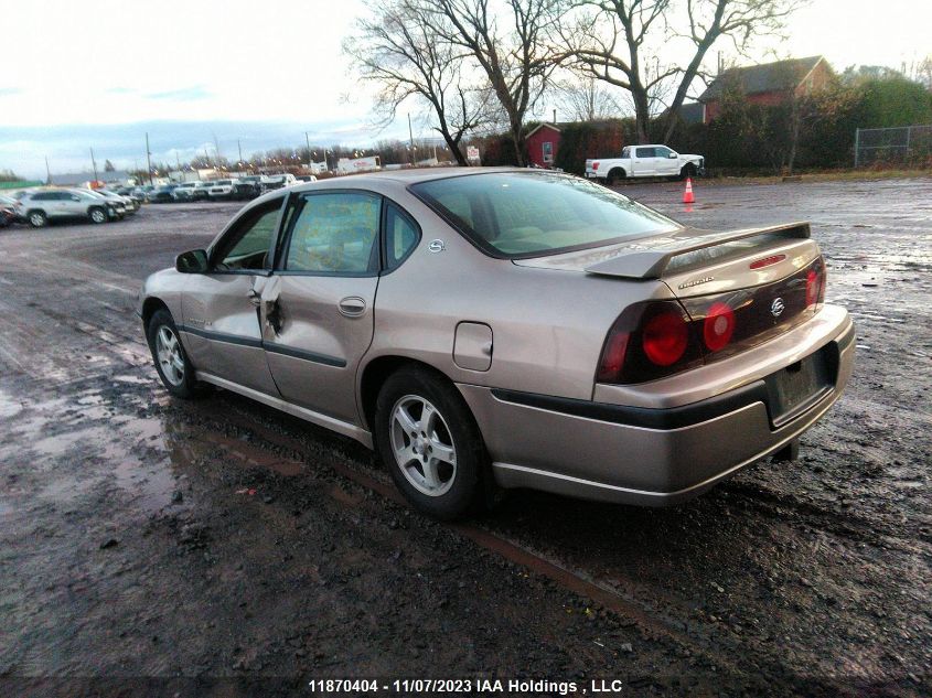 2003 Chevrolet Impala Ls VIN: 2G1WH52K739213755 Lot: 11870404X