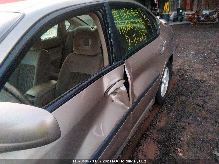 2003 Chevrolet Impala Ls VIN: 2G1WH52K739213755 Lot: 11870404X