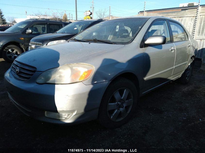 2003 Toyota Corolla Ce/Le/Sport VIN: 2T1BR38E53C741397 Lot: 11874975