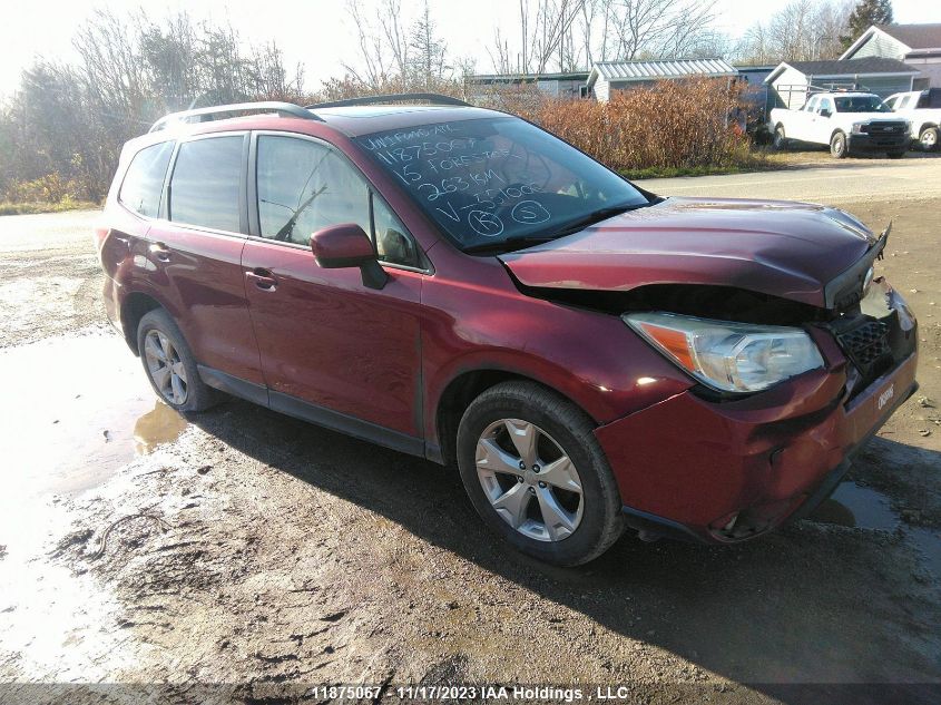 2015 Subaru Forester I Touring VIN: JF2SJCHC1FH551006 Lot: 11875067