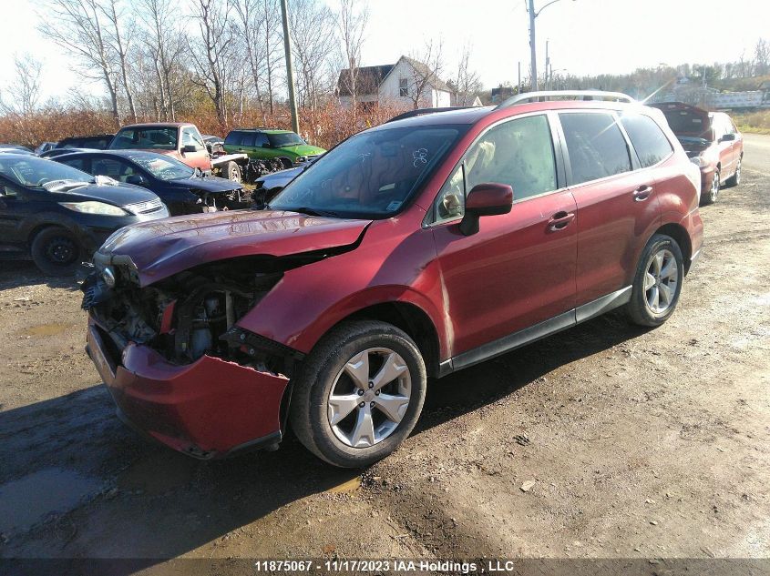 2015 Subaru Forester I Touring VIN: JF2SJCHC1FH551006 Lot: 11875067