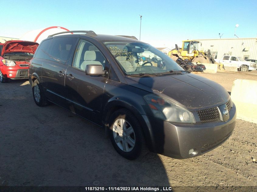 2004 Nissan Quest S/Se/Sl VIN: 5N1BV28U84N303688 Lot: 11875210