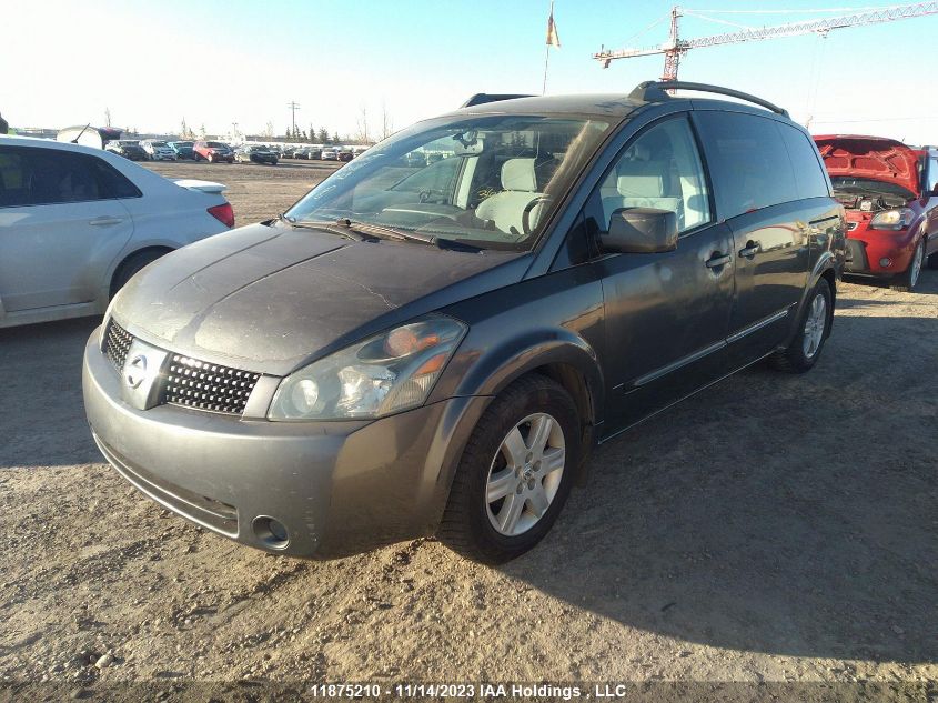 2004 Nissan Quest S/Se/Sl VIN: 5N1BV28U84N303688 Lot: 11875210