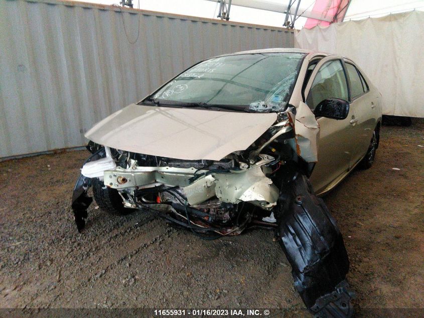 2008 Toyota Yaris VIN: JTDBT923081203522 Lot: 11655931X