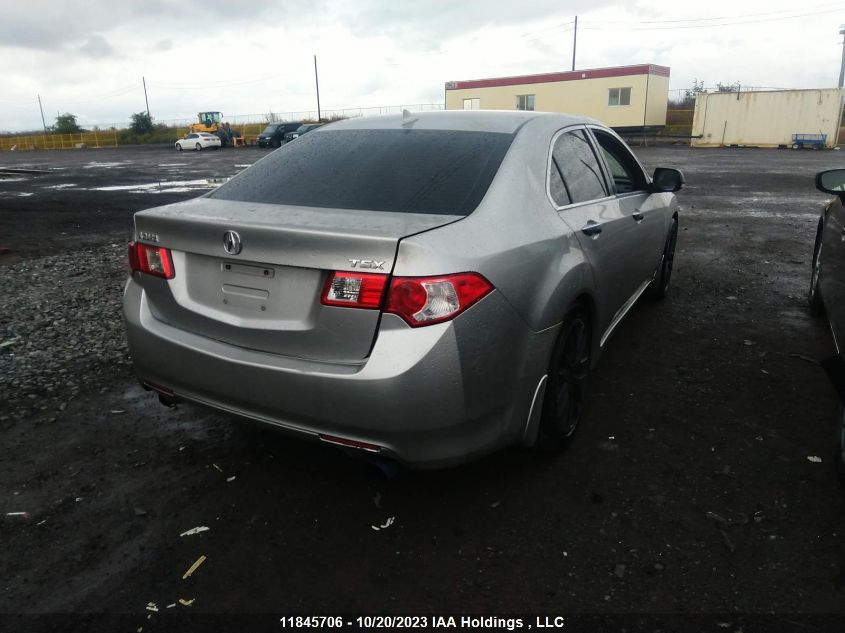 2010 Acura Tsx Pkg VIN: JH4CU2F66AC801555 Lot: 11845706X