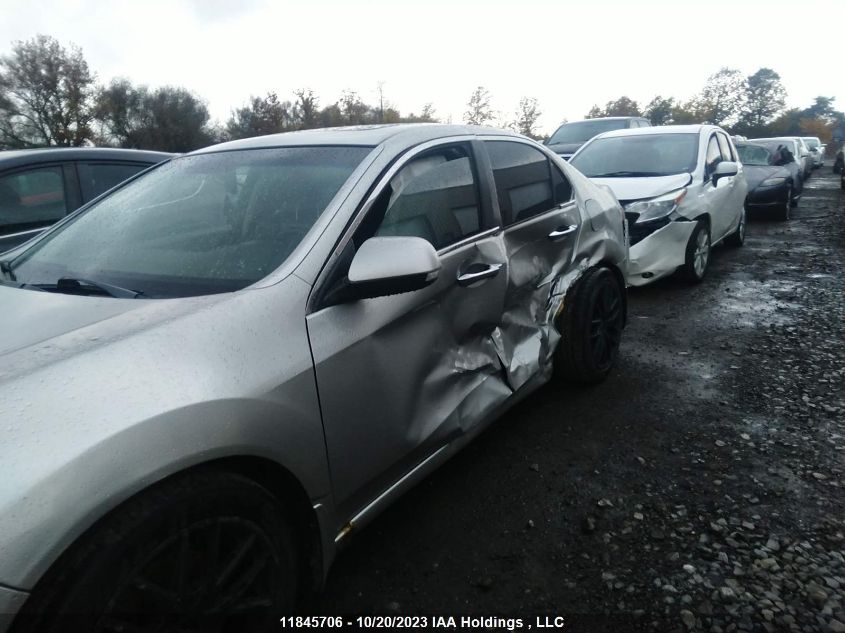 2010 Acura Tsx Pkg VIN: JH4CU2F66AC801555 Lot: 11845706X