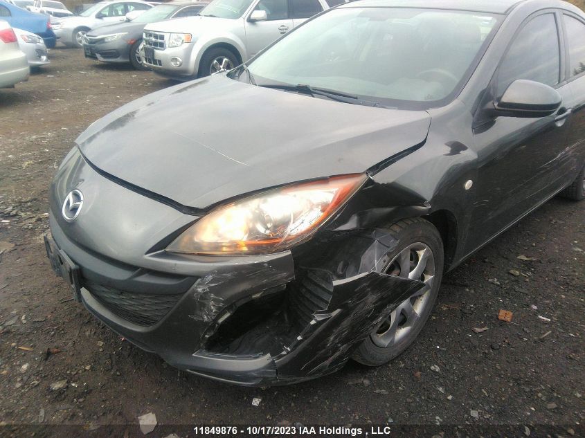 2010 Mazda Mazda3 Gx/Gs VIN: JM1BL1SF7A1287565 Lot: 11849876X