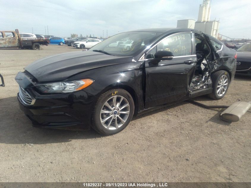 2017 Ford Fusion Se VIN: 3FA6P0HD4HR135349 Lot: 11829237X