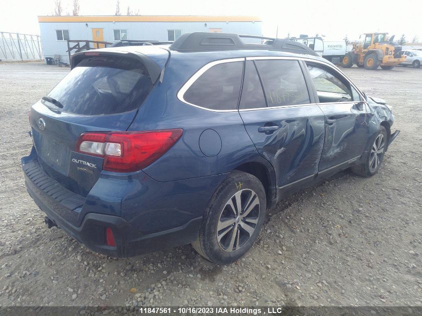 2019 Subaru Outback Limited VIN: 4S4BSDLC2K3301382 Lot: 11847561X