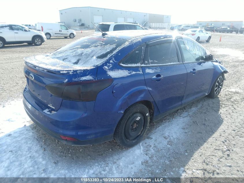 2014 Ford Focus Se VIN: 1FADP3F21EL290347 Lot: 11853393X