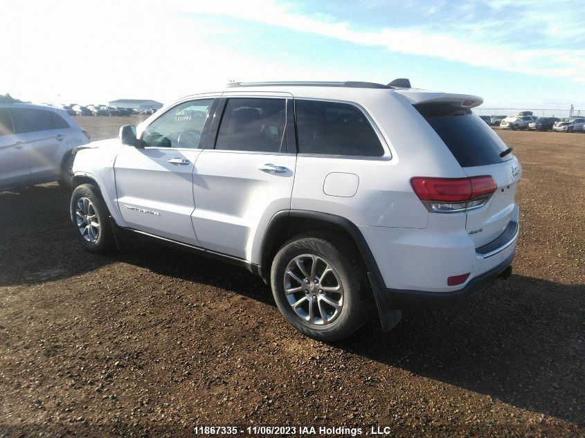 2015 Jeep Grand Cherokee Limited VIN: 1C4RJFBG5FC691678 Lot: 11867335X