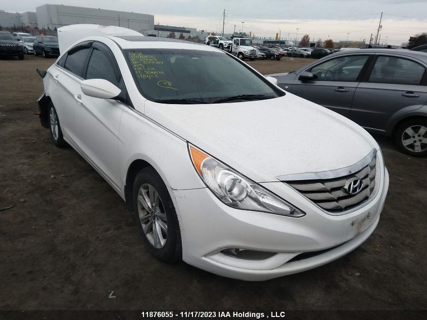 2012 Hyundai Sonata Gls VIN: 5NPEB4AC4CH357463 Lot: 11876055