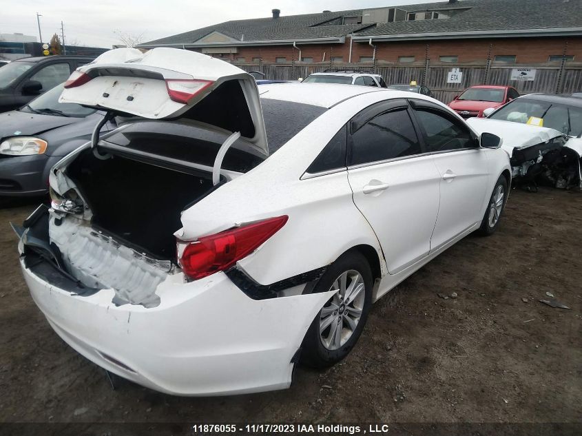 2012 Hyundai Sonata Gls VIN: 5NPEB4AC4CH357463 Lot: 11876055