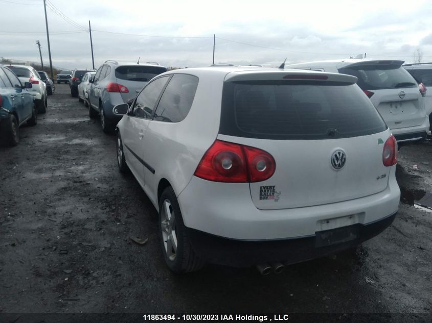 2007 Volkswagen Rabbit VIN: WVWBR71K17W146843 Lot: 11863494X