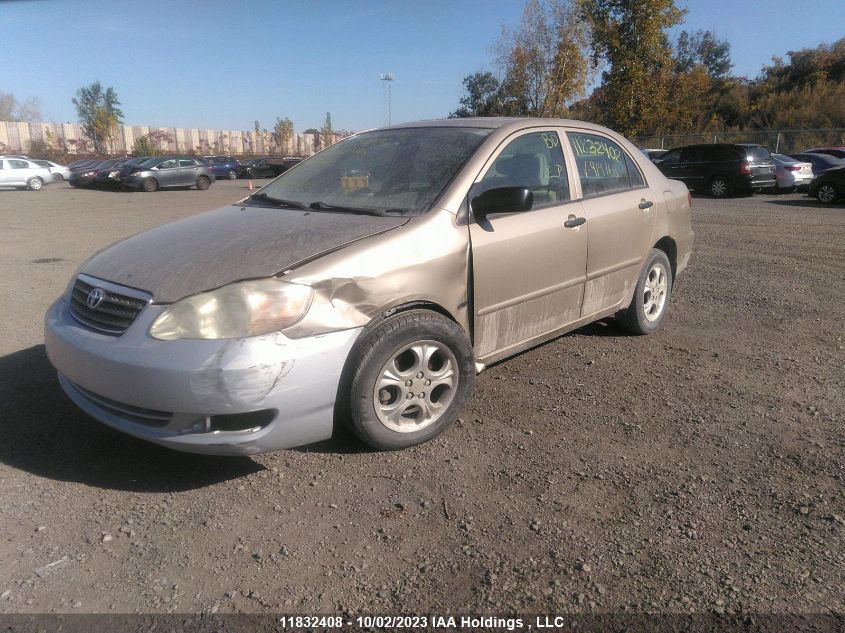 2005 Toyota Corolla Ce/Sport/Le VIN: 2T1BR32EX5C919168 Lot: 11832408X