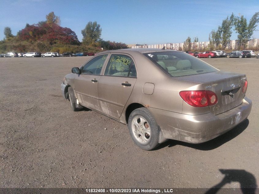 2005 Toyota Corolla Ce/Sport/Le VIN: 2T1BR32EX5C919168 Lot: 11832408X