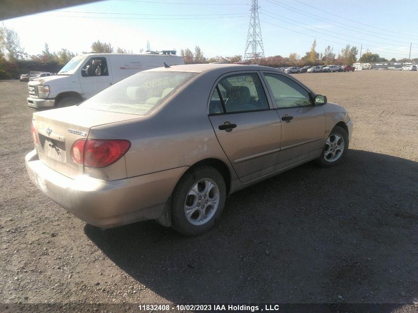 2005 Toyota Corolla Ce/Sport/Le VIN: 2T1BR32EX5C919168 Lot: 11832408X