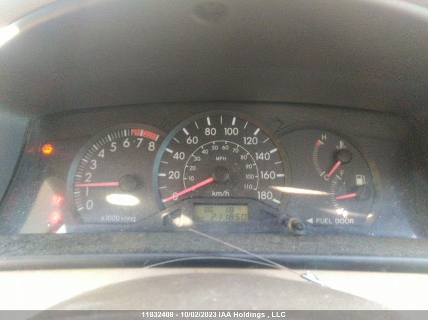 2005 Toyota Corolla Ce/Sport/Le VIN: 2T1BR32EX5C919168 Lot: 11832408X