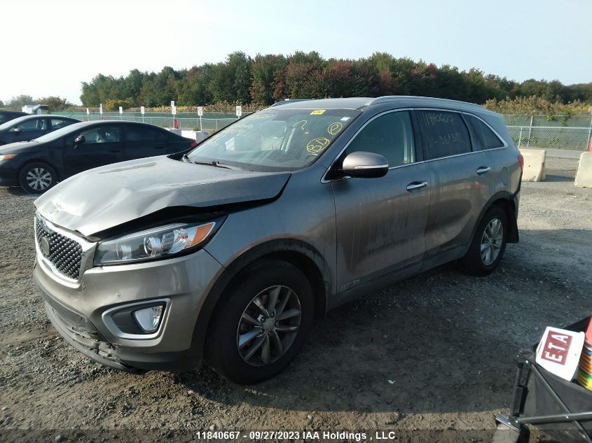 2018 Kia Sorento Lx V6 VIN: 5XYPGDA52JG389392 Lot: 11840667X