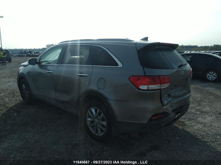 2018 Kia Sorento Lx V6 VIN: 5XYPGDA52JG389392 Lot: 11840667X