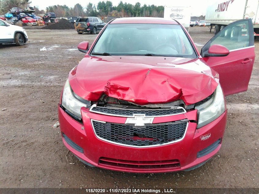 2012 Chevrolet Cruze Lt Turbo W/1Sa VIN: 1G1PF5SC7C7371517 Lot: 11870220X