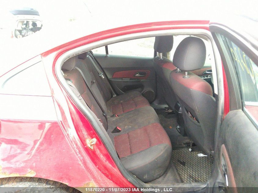 2012 Chevrolet Cruze Lt Turbo W/1Sa VIN: 1G1PF5SC7C7371517 Lot: 11870220X