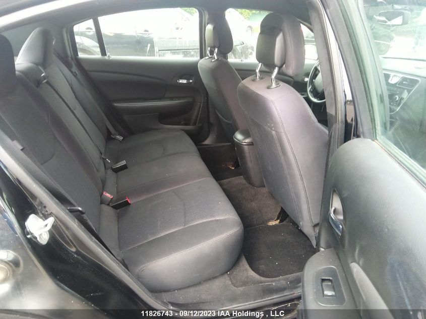 2014 Chrysler 200 Lx VIN: 1C3CCBAB9EN111791 Lot: 11826743X