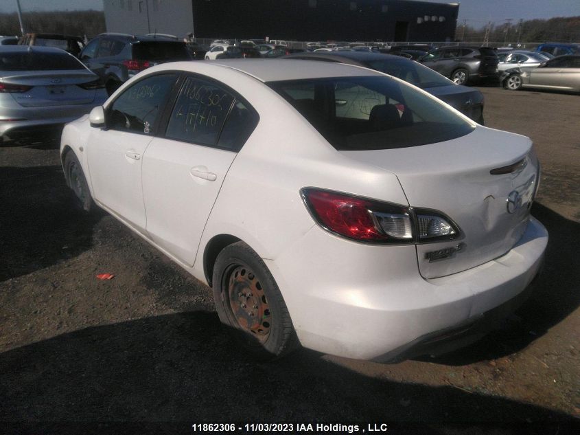 2010 Mazda Mazda3 Gx/Gs VIN: JM1BL1SF2A1171710 Lot: 11862306X