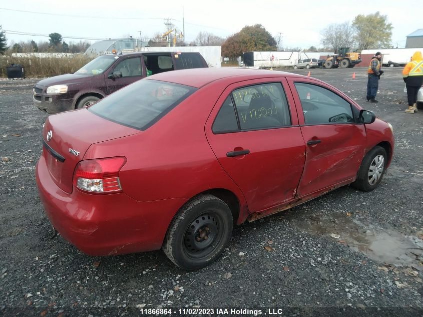 2007 Toyota Yaris VIN: JTDBT923171172201 Lot: 11866864X