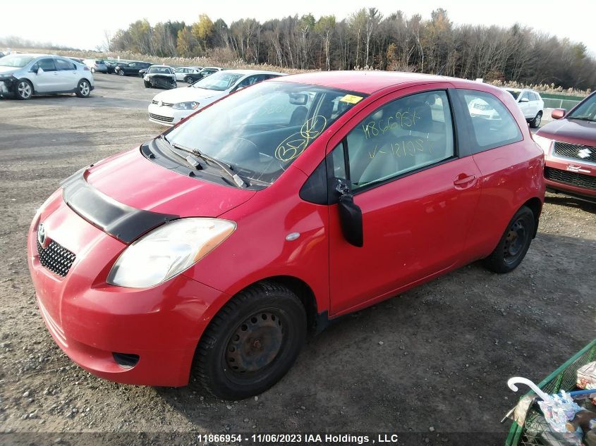 2007 Toyota Yaris Ce/Rs VIN: JTDJT923275121052 Lot: 11866954X