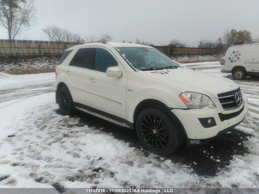 2010 Mercedes-Benz M-Class Ml 350 Bluetec VIN: 4JGBB2FBXAA544763 Lot: 11867816X