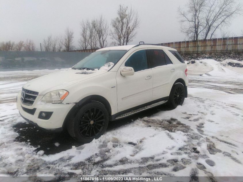 2010 Mercedes-Benz M-Class Ml 350 Bluetec VIN: 4JGBB2FBXAA544763 Lot: 11867816X