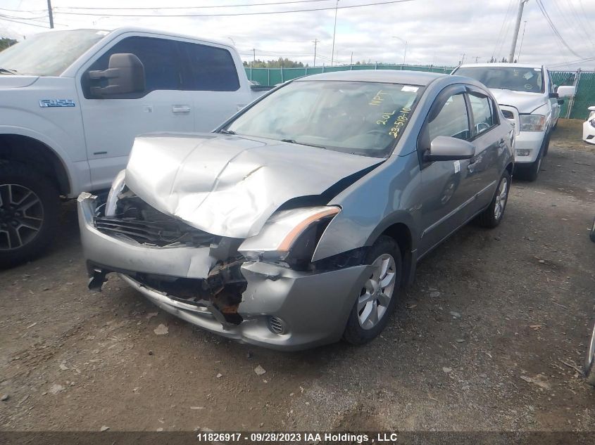 2010 Nissan Sentra 2.0 S VIN: 3N1AB6AP9AL711281 Lot: 11826917X