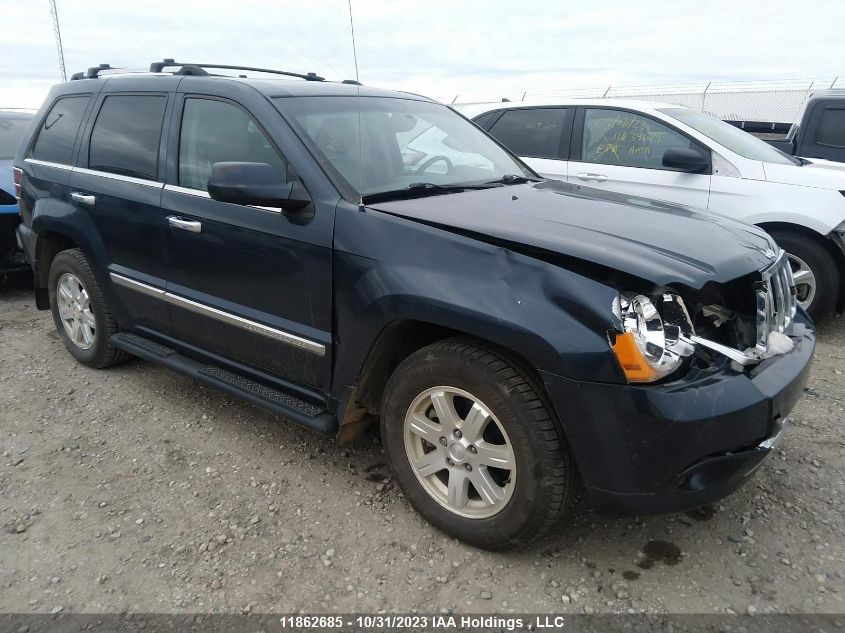 2008 Jeep Grand Cherokee Overland VIN: 1J8HR68M48C505271 Lot: 11862685X