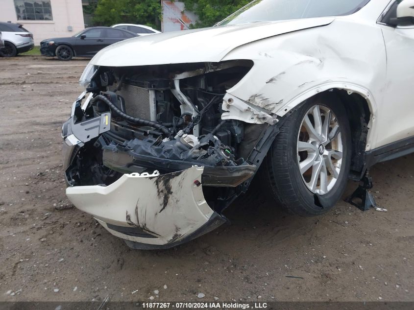 2017 Nissan Rogue Sv/Sl VIN: 5N1AT2MV3HC823072 Lot: 11877267