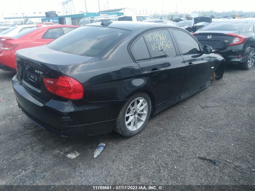 2011 BMW 323 I VIN: WBAPG7C54BA795767 Lot: 11789661X