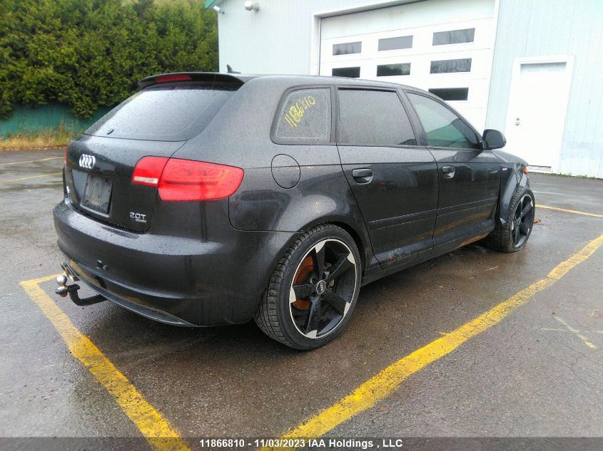 2009 Audi A3 VIN: WAUKF68P69A080873 Lot: 11866810X