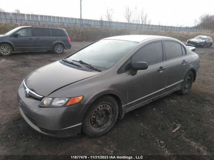 2008 Honda Civic Dx-G VIN: 2HGFA16438H124862 Lot: 11877479