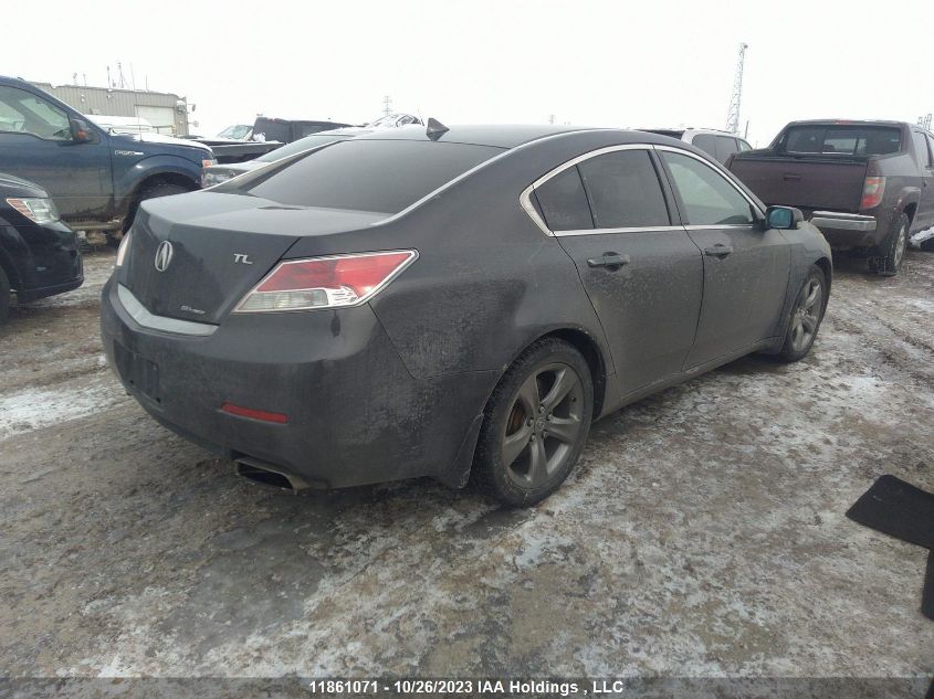 2014 Acura Tl VIN: 19UUA9F24EA800783 Lot: 11861071X