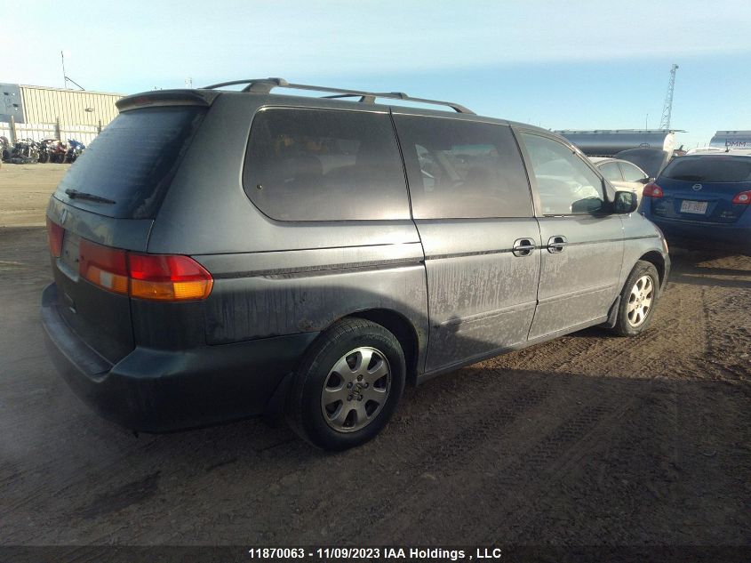 2003 Honda Odyssey Ex VIN: 2HKRL18633H012745 Lot: 11870063X